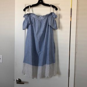 Off the Shoulder French Connection dress